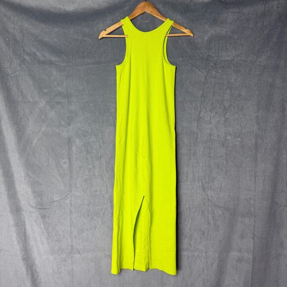 Mother Of All Gracie Midi Dress Bodycon Mint Green Knit Party Women's M Stretch - Picture 8 of 16